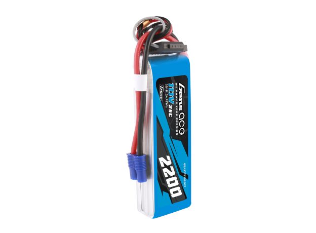 Gens ace 2200mAh 3S 25C 11.1V LiPo Batarya | EC3 Konnektör | Air Classic
