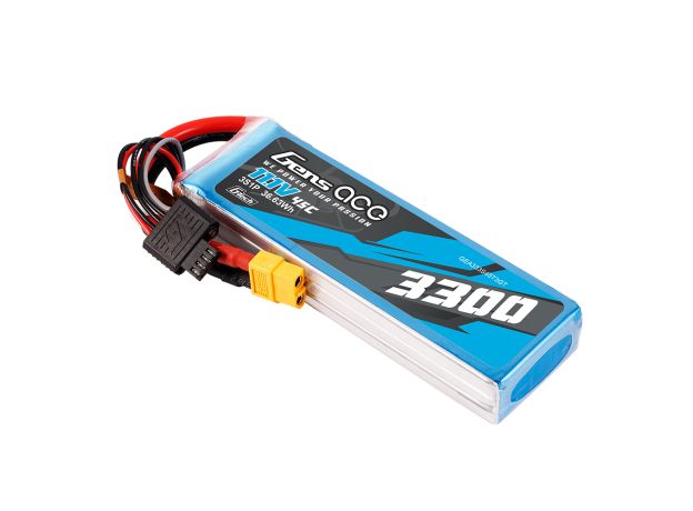 Gens ace 3300mAh 3S 45C 11.1V LiPo Batarya | EC3+Deans | Air Classic