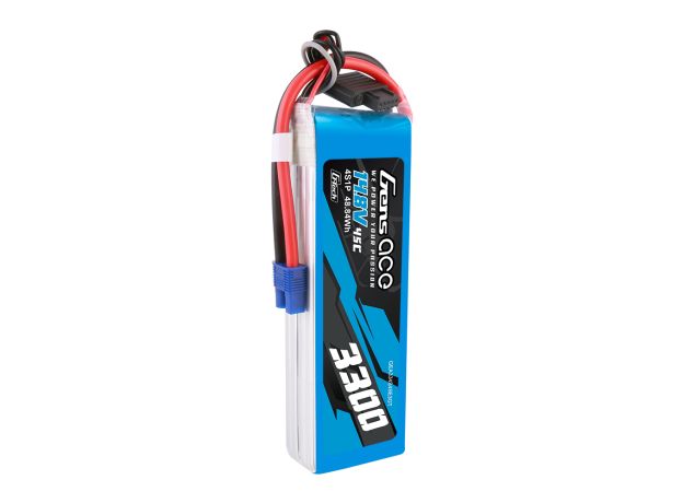 Gens ace 3300mAh 4S 45C 14.8V LiPo Batarya | EC3 Konnektör | Air Classic
