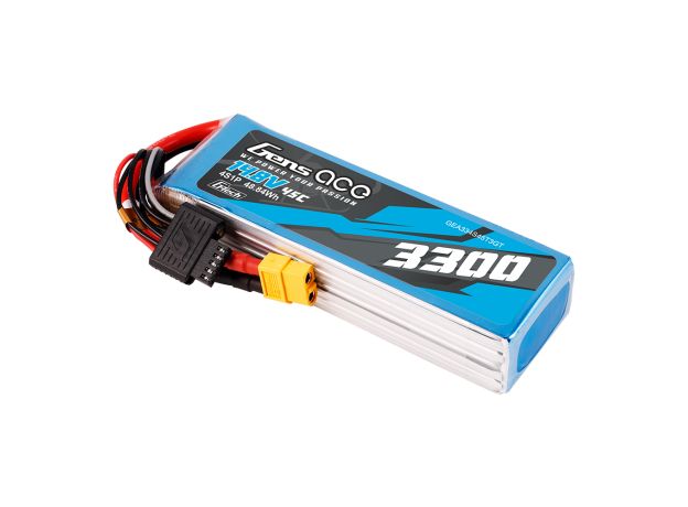 Gens ace 3300mAh 4S 45C 14.8V LiPo Batarya | XT60+EC3+Deans | Air Classic
