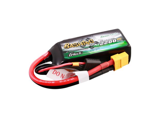 Gens ace 2200mAh 3S 35C 11.1V LiPo Batarya | XT60 Konnektör | Bashing