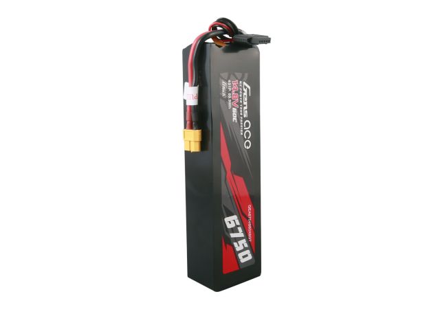 Gens ace 6750mAh 4S 60C 14.8V LiPo Batarya | XT60 Konnektör | Car Classic