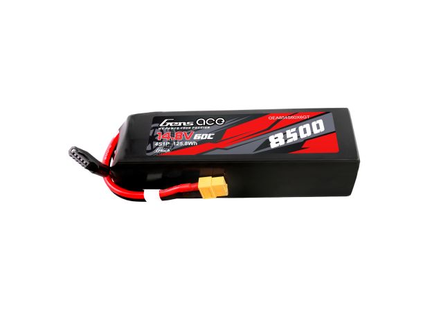 Gens ace 8500mAh 4S 60C 14.8V LiPo Batarya | XT60 Konnektör | Car Classic