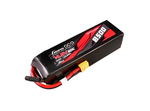 Gens ace 8500mAh 4S 60C 14.8V LiPo Batarya | XT60 Konnektör | Car Classic
