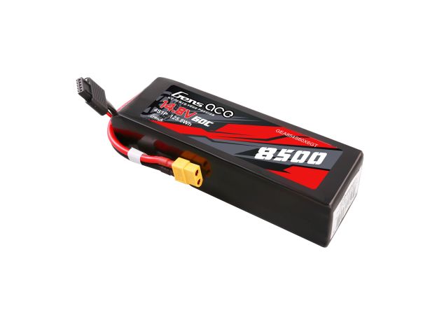 Gens ace 8500mAh 4S 60C 14.8V LiPo Batarya | XT60 Konnektör | Car Classic