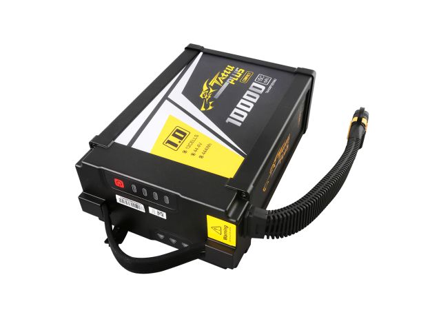 Tattu 10000mAh 12S 15C 44.4V Smart LiPo Batarya | AS150U Konnektör | Tattu Plus 1.0 (Compact Version)