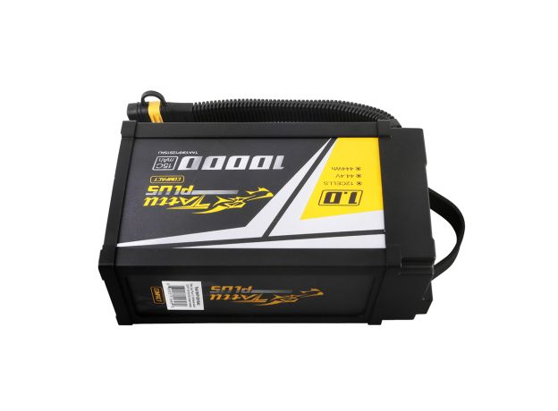 Tattu 10000mAh 12S 15C 44.4V Smart LiPo Batarya | AS150U Konnektör | Tattu Plus 1.0 (Compact Version)