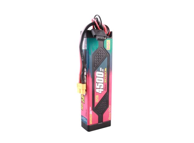 Gens ace 4500mAh 3S 100C 11.4V(HV) LiPo Batarya | Sert Kasalı | XT60 Konnektör | Advanced