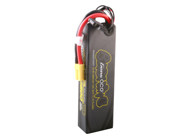 Gens ace 6800mAh 3S 120C 11.1V LiPo Batarya | Sert Kasalı | EC5 Konnektör | Bashing Pro