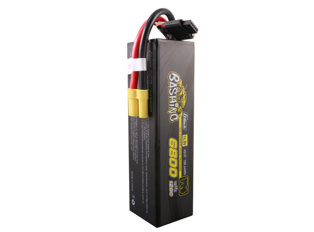 Gens ace 6800mAh 4S 120C 14.8V LiPo Batarya | Sert Kasalı | EC5 Konnektör | Bashing Pro