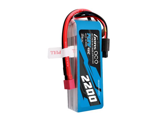 Gens ace 2200mAh 4S 45C 14.8V LiPo Batarya | Deans Konnektör | Air Classic