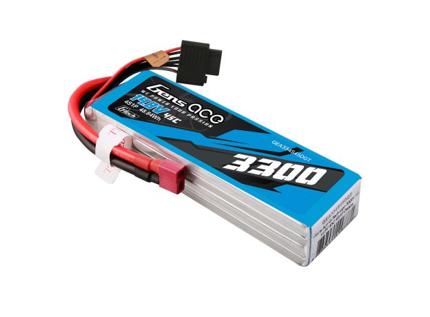 Gens ace 3300mAh 4S 45C 14.8V LiPo Batarya | Deans Konnektör | Air Classic