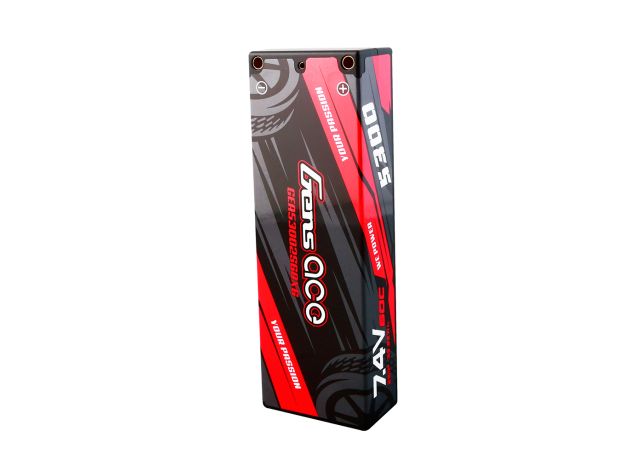 Gens ace 5300mAh 2S 60C 7.4V LiPo Batarya | Sert Kasalı | XT60 Konnektör | Car Classic (Non-G-Tech)