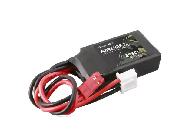 Gens ace 250mAh 2S 35C 7.4V LiPo Batarya | JST Konnektör | Airsoft