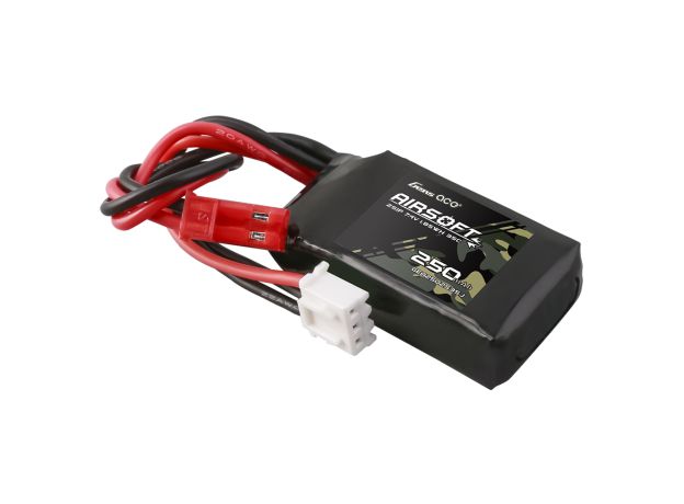 Gens ace 250mAh 2S 35C 7.4V LiPo Batarya | JST Konnektör | Airsoft