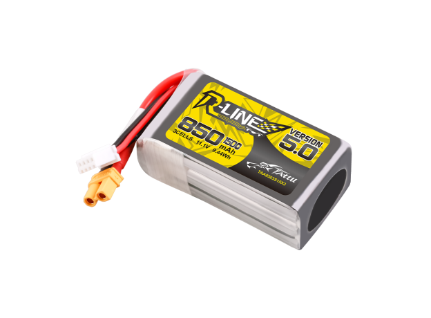 Tattu 850mAh 3S 150C 11.1V LiPo Batarya | XT30 Konnektör | R-Line 5.0