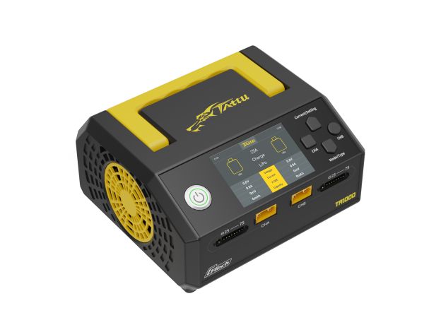 Tattu TA1000 Akıllı Şarj Cihazı | Çift Kanallı | 25A×2 1000W | 1S-7S