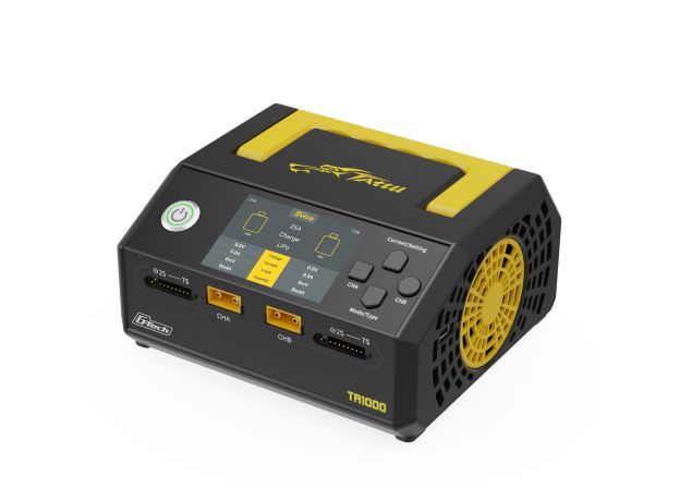 Tattu TA1000 Akıllı Şarj Cihazı | Çift Kanallı | 25A×2 1000W | 1S-7S