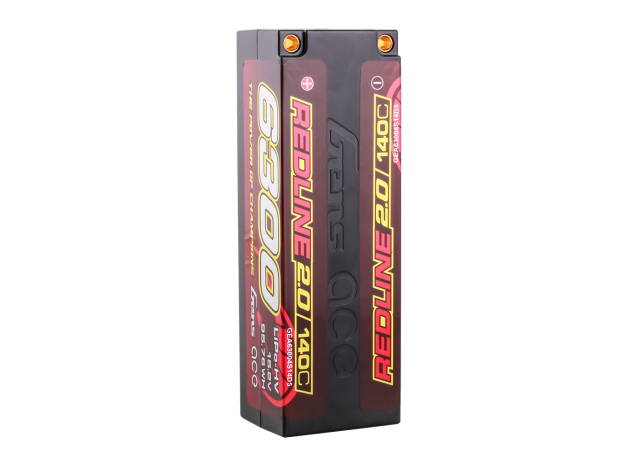 Gens ace 6300mAh 4S 140C 15.2V(HV) LiPo Batarya | 5.0mm bullet | Kırmızıline 2.0
