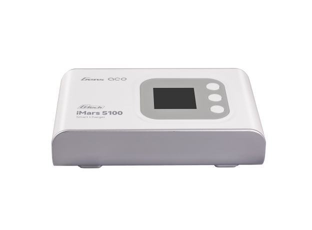 Gens ace iMars S100 Akıllı Şarj Cihazı | AC 100W | 10A | 2-6S | Beyaz