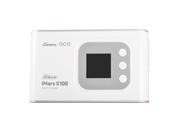 Gens ace iMars S100 Akıllı Şarj Cihazı | AC 100W | 10A | 2-6S | Beyaz