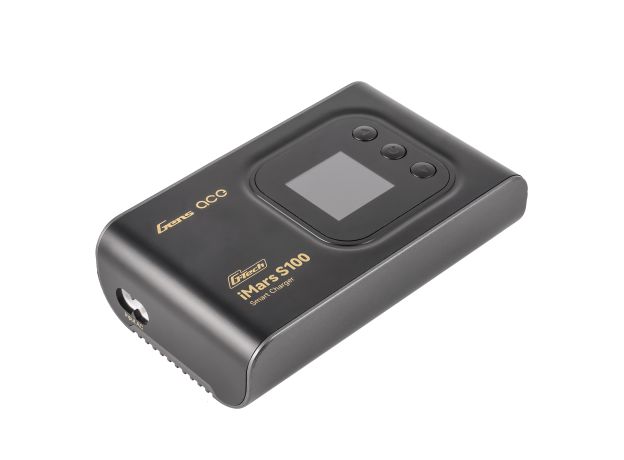 Gens ace iMars S100 Akıllı Şarj Cihazı | AC 100W | 10A | 2-6S | Siyah