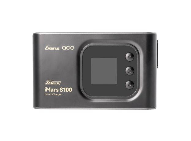 Gens ace iMars S100 Akıllı Şarj Cihazı | AC 100W | 10A | 2-6S | Siyah