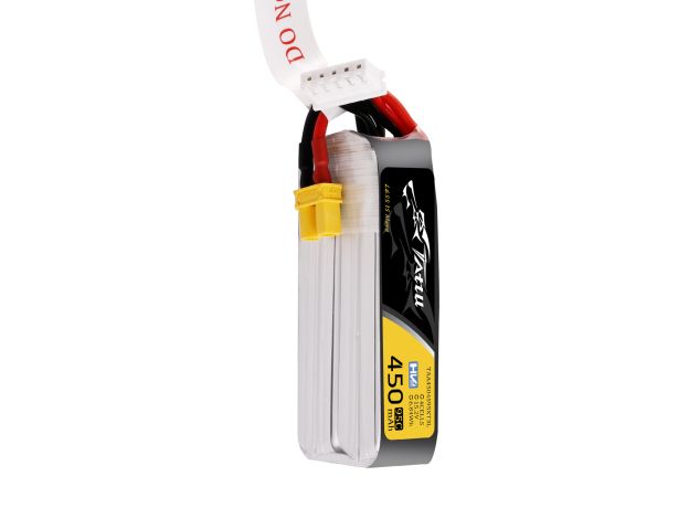 Tattu 450mAh 4S 95C 15.2V(HV) Long LiPo Batarya | XT30 Konnektör | FPV Classic