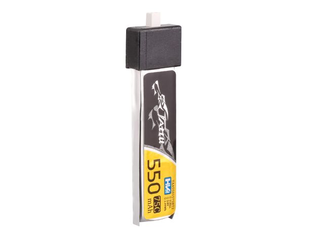 Tattu 550mAh 1S 75C 3.8V(HV) LiPo Batarya | BT 2.0 Konnektör | FPV Classic (5pcs)