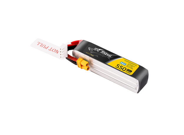 Tattu 550mAh 3S 95C 11.4V(HV) Long LiPo Batarya | XT30 Konnektör | FPV Classic