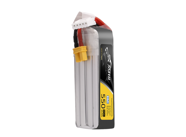 Tattu 550mAh 4S 95C 15.2V(HV) Long LiPo Batarya | XT30 Konnektör | FPV Classic