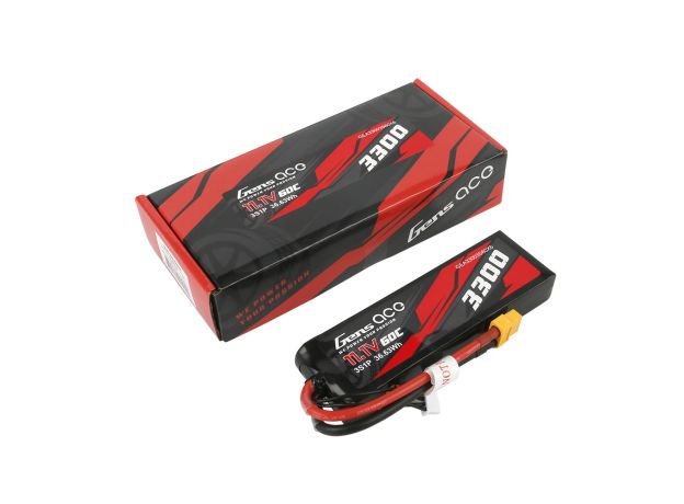 Gens ace 3300mAh 3S 60C 11.1V LiPo Batarya | XT60 Konnektör | Car Classic