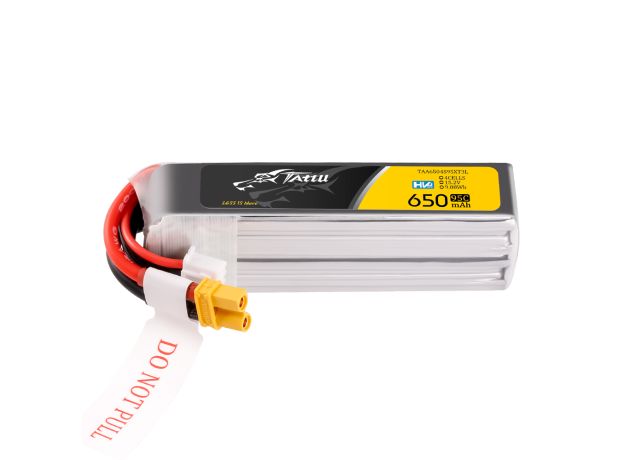 Tattu 650mAh 4S 95C 15.2V(HV) Long LiPo Batarya | XT30 Konnektör | FPV Classic