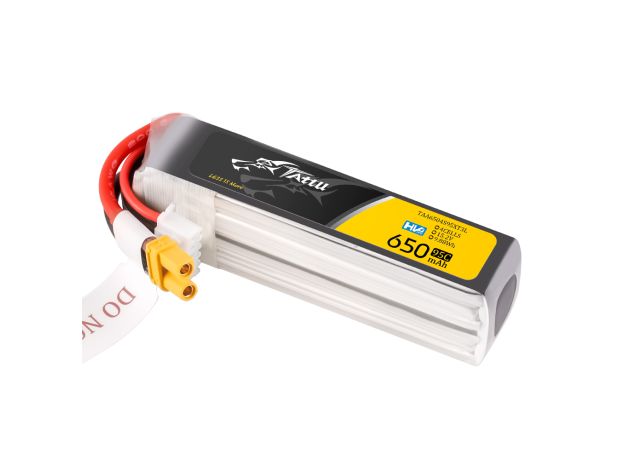 Tattu 650mAh 4S 95C 15.2V(HV) Long LiPo Batarya | XT30 Konnektör | FPV Classic