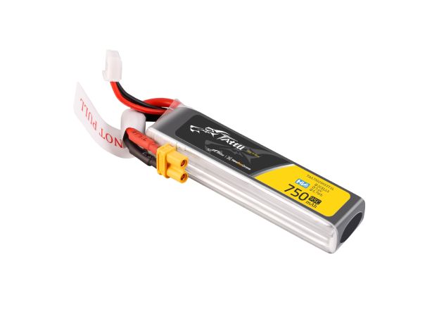 Tattu 750mAh 2S 95C 7.6V(HV) LiPo Batarya | XT30 Konnektör | FPV Classic