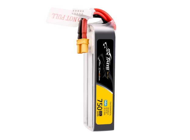 Tattu 750mAh 4S 95C 15.2V(HV) LiPo Batarya | XT30 Konnektör | FPV Classic
