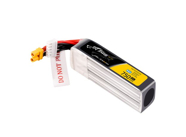 Tattu 750mAh 4S 95C 15.2V(HV) LiPo Batarya | XT30 Konnektör | FPV Classic