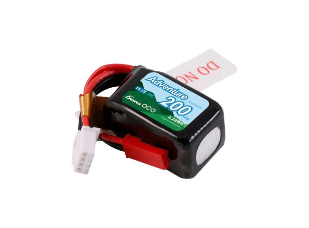 Gens ace 200mAh 3S 30C 11.1V LiPo Batarya | JST Konnektör | Adventure (Non-G-Tech)