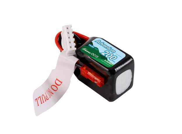 Gens ace 200mAh 4S 30C 14.8V LiPo Batarya | JST Konnektör | Adventure (Non-G-Tech)