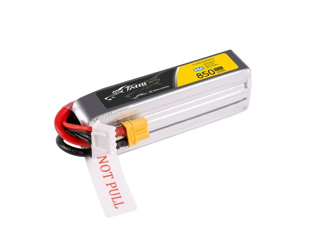 Tattu 850mAh 3S 95C 11.4V(HV) Long LiPo Batarya | XT30 Konnektör | FPV Classic
