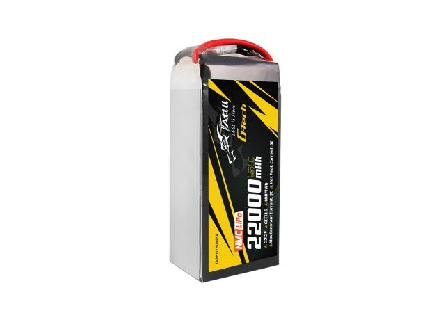 Tattu 22000mAh 6S 5C 22.2V LiPo Batarya | XT90S-F Konnektör | Semi-solid