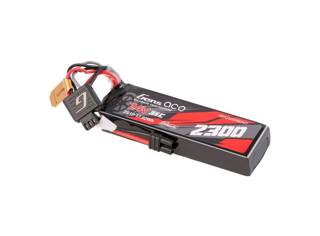 Gens ace 2300mAh 2S 35C 7.4V LiPo Batarya | IEC2 Konnektör | Car Classic