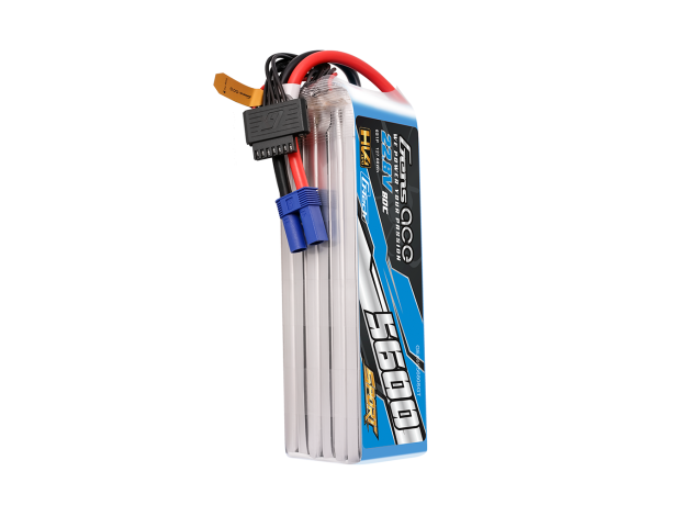 Gens ace 5600mAh 6S 80C 22.8V(HV) LiPo Batarya | EC5 Konnektör | Sport