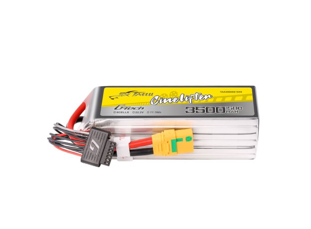 Tattu 3500mAh 6S 150C 22.2V LiPo Batarya | XT90-S Konnektör | UAV Classic (Cinelifter)
