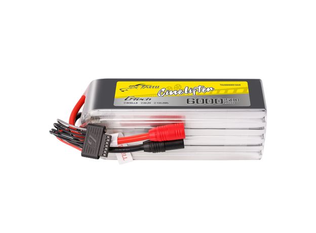 Tattu 6000mAh 6S 150C 22.2V LiPo Batarya | AS150 Konnektör | UAV Classic (Cinelifter)