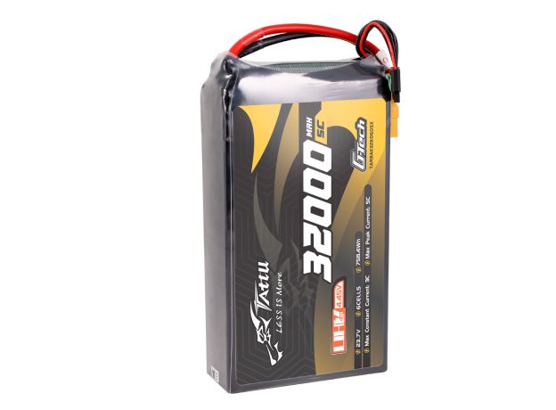 Tattu 32000mAh 6S 5C 23.7V(UHV) LiPo Batarya | XT90S-F Konnektör | UAV Classic
