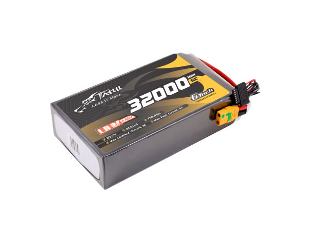 Tattu 32000mAh 6S 5C 23.7V(UHV) LiPo Batarya | XT90S-F Konnektör | UAV Classic