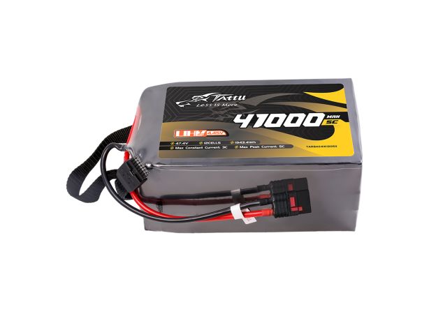 Tattu 41000mAh 12S 5C 47.4V(UHV) LiPo Batarya | QS8 Konnektör | UAV Classic