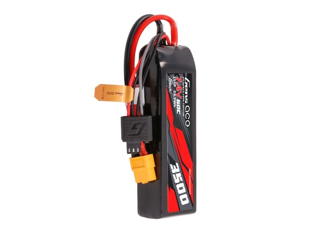 Gens ace 3500mAh 2S 60C 7.4V LiPo Batarya | XT60 Konnektör | Car Classic