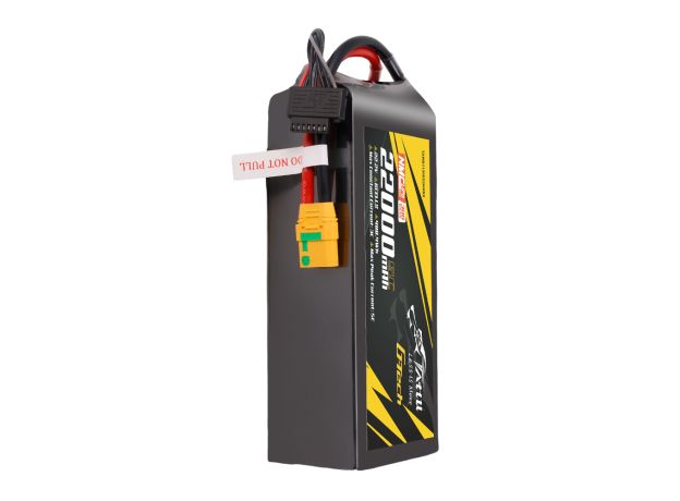 Tattu 22000mAh 6S 10C 22.2V LiPo Batarya | XT90S-F Konnektör | Semi-solid